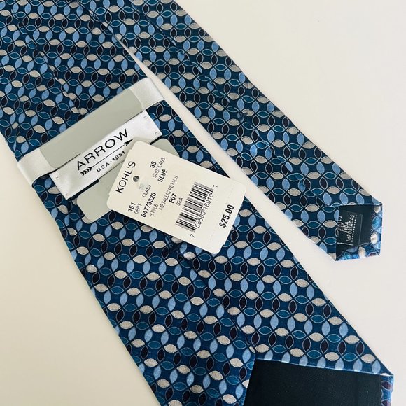 ARROW 100% Silk Tie NWT - Picture 2 of 3